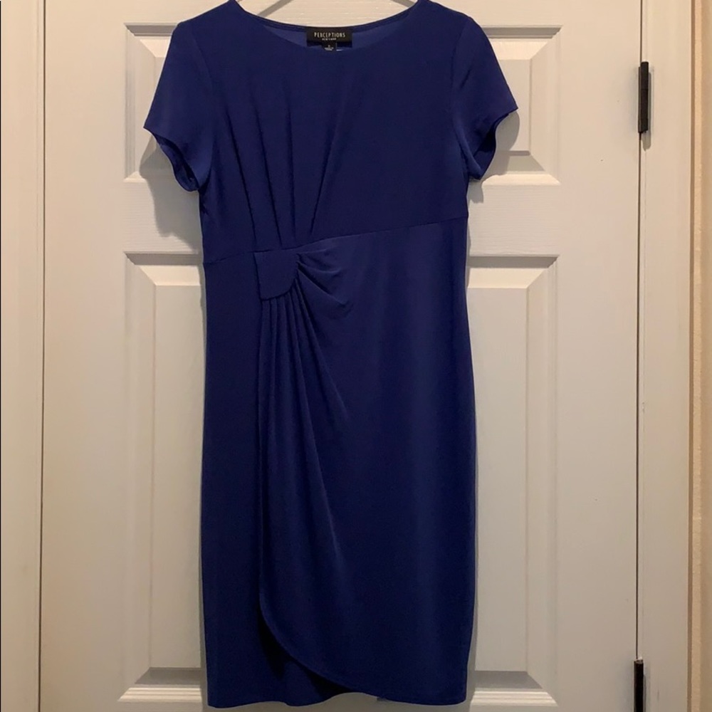 Perceptions | Faux Hip Knot Dress